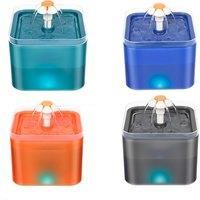 Automatic Pet Water Fountain Dispenser - 4 Colours - Orange