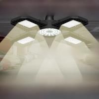 220V LED E27 Lamp Garage Light Bulb 110V Spotlight Industrial Lighting Folding Floodlight For