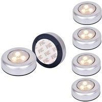 Led Push Lights - Pack Of 4 Or 8
