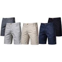 Mens Slim Fit Cargo Shorts - 5 Sizes, 11 Colours - Navy