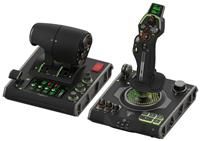 Turtle Beach VelocityOne Flightdeck - Universal HOTAS Simulation Joystick & Throttle with Touch Disaply, Stick Mounted HUD and Contactless Sensors for Air and Space Combat on Windows 10 & 11