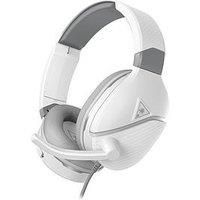 Turtle Beach Recon 200 Gen 2 White Amplified Gaming Headset - PS4, PS5, Xbox Series X|S, Xbox One, Nintendo Switch & PC