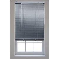 Grey PVC 25mm Slat Venetian Blinds - Trimmable Window Blinds for Home and Office