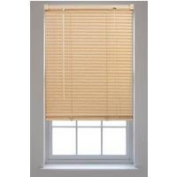 Natural PVC 25mm Slat Venetian Blinds - Trimmable Window Blinds for Home and Office