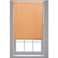 Teak PVC 25mm Slat Venetian Blinds - Trimmable Window Blinds for Home and Office