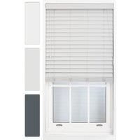 Venetian Window Blinds Faux Wood 50mm Slats