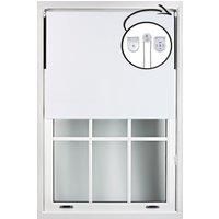 Blackout Roller Blinds with Metal Fittings - Trimmabe Window Shade for Home and Office