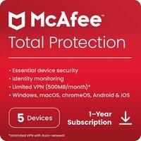 McAfee Total Protection MTP00UNR5RDD Software