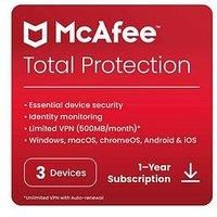 Mcafee Total Protection 3 Device (Digital Download)