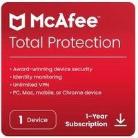 MCAFEE Total Protection - 1 year for 1 device (download)