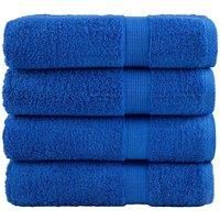 Premium Hand Towels SOLUND 4pcs Blue 50x100cm 600gsm