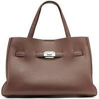 Dkny Bryar Large Satchel - Dark Brown