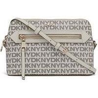 Dkny Bryant Ave Tz Dome Crossbody Bag - Light Grey