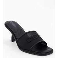Dkny Radcliff Sandal Heeled Mule - Black