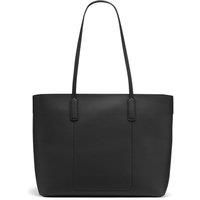 Saige East West 2 In 1 Top Zip Tote Black