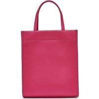 DKNY Women Carter Mini Tote Crossbody Handbag, Berry, Small