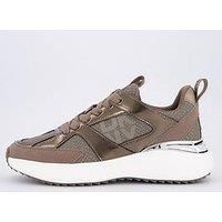 Dkny Zofi Lace Up Sneakers - Light Brown