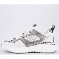 Dkny Zofi Lace Up Sneakers - White