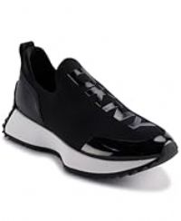DKNY Women Nallen-Slip On SNE Sneakers, Black, 6.5 UK