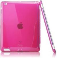 iSkin solo Smart Back Cover For New iPad 3 & iPad 2 - Pink BRAND NEW