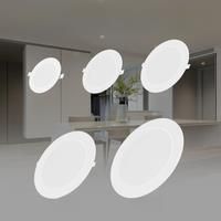 Ultra Thin Led Downlight Recessed Light Ceiling Lamps AC220V Spotlight Round Panel Lamp Indoor