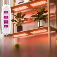 USB LED Plant Grow Light Full Spectrum Dimmable 5V Timer Setting UV/IR Hydroponic Greenhouse Growth