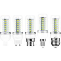 E27 LED Corn Bulb E14 Lamp GU10 Spotlight G9 Ceiling Chandeliers 220V Indoor Home Bedroom Living Room B22 Lights Cool/Warm White