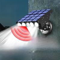 LED Solar Light Motion Sensor Street Lamp IP65 Waterproof Outdoor Spotlight Garden Courtyard