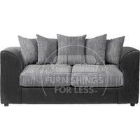Luxor Jumbo Cord Fabric 3 Seater Sofa