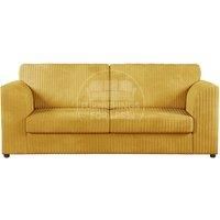 Luxor Jumbo Cord Fabric 3 Seater Sofa - Fullback