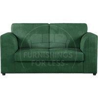 Luxor Jumbo Cord Fabric 2 Seater Sofa - Fullback