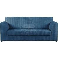 Luxor Jumbo Cord Fabric 3 Seater Sofa - Fullback