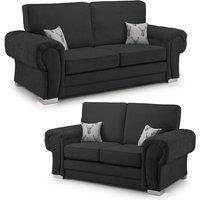 Milan Fabric Sofa Suite 3 and 2 Seater Sofa Set Full Back