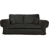 Chelsea Crushed Velvet Large 3 Seater Sofa Rolled Arms