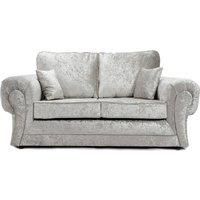 Chelsea Crushed Velvet Large 2 Seater Sofa Rolled Arms