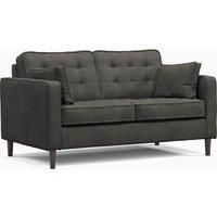 Eden Graphite Fabric Reversible L Shaped Corner Sofa 3 Seater 2 Seater Armchair