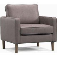 Bexhill Grey Faux Leather Reversible Corner Sofa L Shaped 3 Seater 2 Armchair