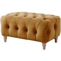 Elsie Chesterfield Velvet Sofa Suite Collection Living Room Seating Ochre