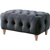 Elsie Chesterfield Velvet Sofa Suite Collection Living Room Seating Midnight