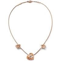 Etoile Mon Coeur Vermeil Gold Crystal Necklace 2812891