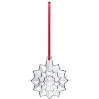 Noel Plaquette 2019 Crystal Snowflake Annual Christmas Ornament Clear