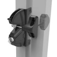 D&D Lokk Latch Deluxe 3 Gate Lock External Access (LLD3LDRB)