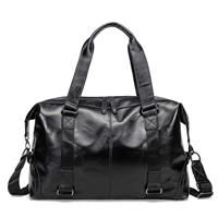 Travel Bag Waterproof Leather Weekender Overnight Travel Bags Large