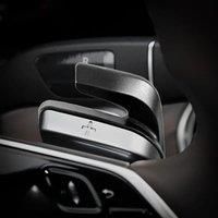 Black Aluminium Interior Steering Wheel Paddle Shifter Extension For 2023 2024 2025 Mercedes A B C E