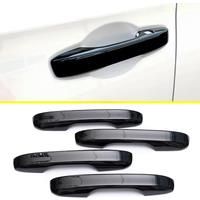 Glossy Black Exterior Door Handle Cover Protector For Honda Accord Civic CRV ZRV Accessories 2022