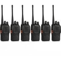 2, 4, 6pcs Baofeng BF-888S Long Range Walkie Talkie UHF 400-470MHz Ham Two Way Radio Comunicador