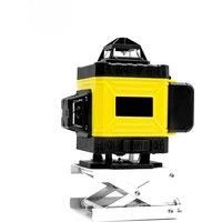 4D Omni-Directional Professional Level 16 Line Lasers 360Green Beam Self Leveling Horizontal Vertical IP54 Waterproof Outdoor