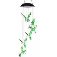 Solar Hummingbird Wind Chime