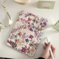 Case for iPad Air5 4 10.9 Case Pro11 12.9 Mini6 2019 10.2 9th 10th 2022 Generation with Pencil Slot