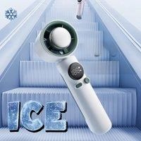 Portable Mini Powerful Turbo Fan-LED Handy USB Rechargeable Fan,Cooling Fan for Camping/Home/Gift
